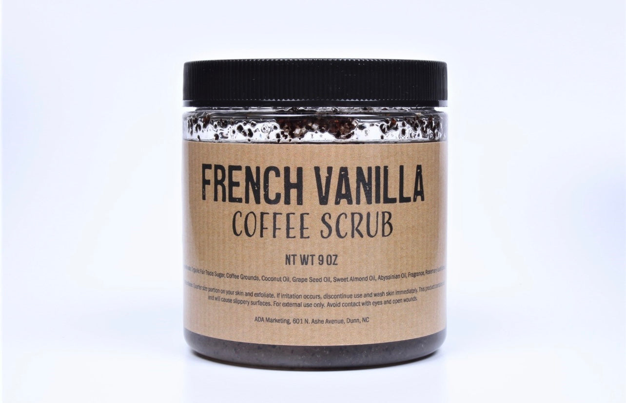 French Vanilla Coffee Scrub