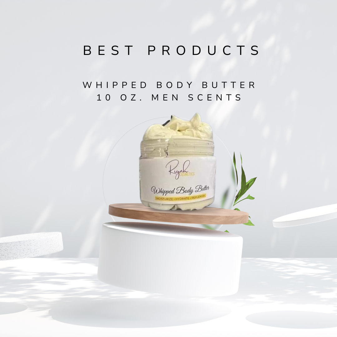 Whipped Body Butter 10 oz. Men Scents