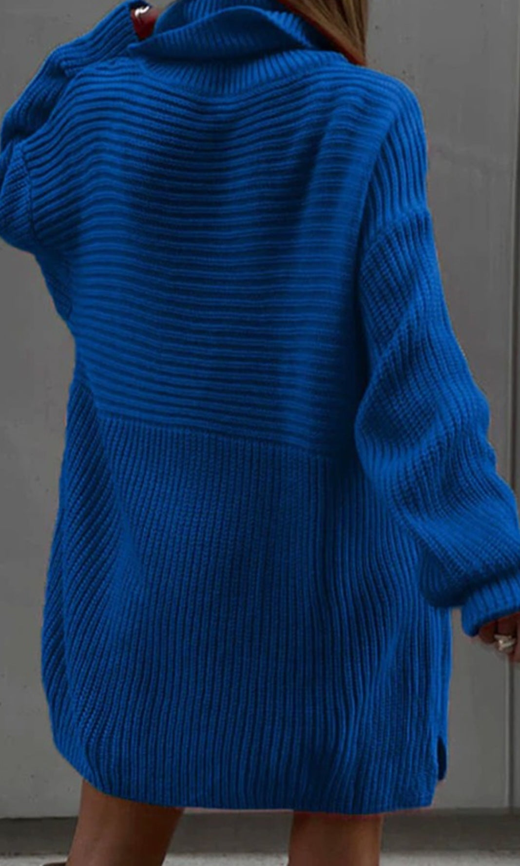 Oversized Turtleneck Sweater