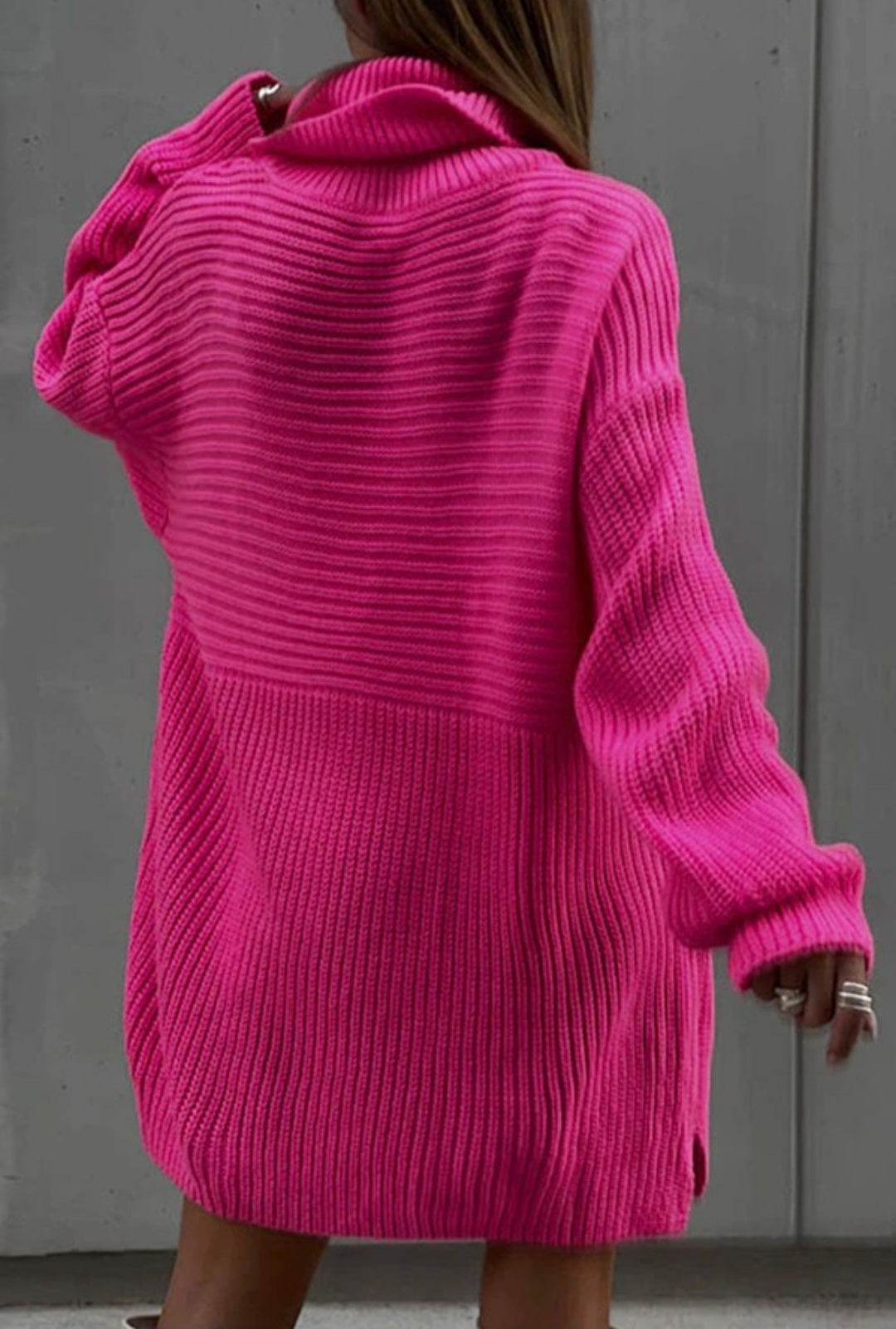 Oversized Turtleneck Sweater