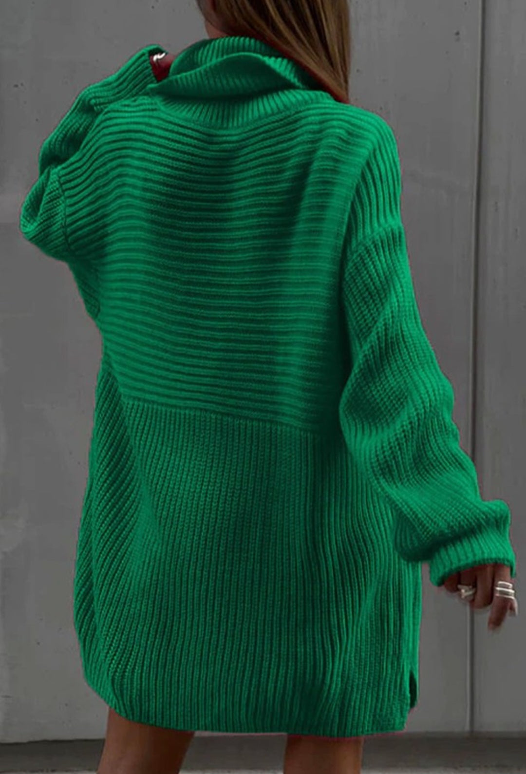 Oversized Turtleneck Sweater