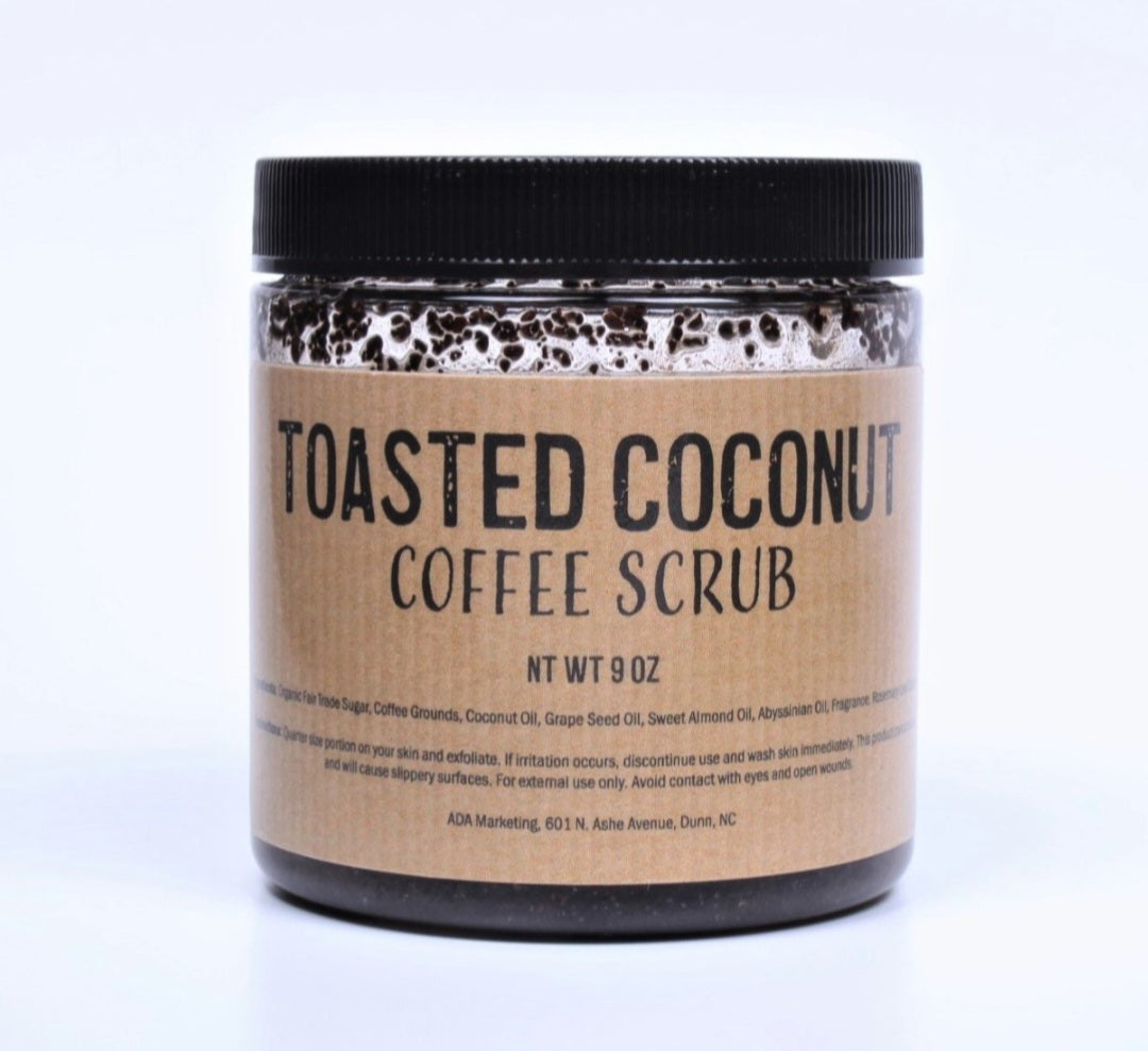 Toasted Coconut Coffee Scrub