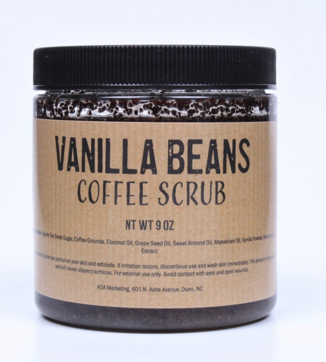 Vanilla Beans Coffee Scrub