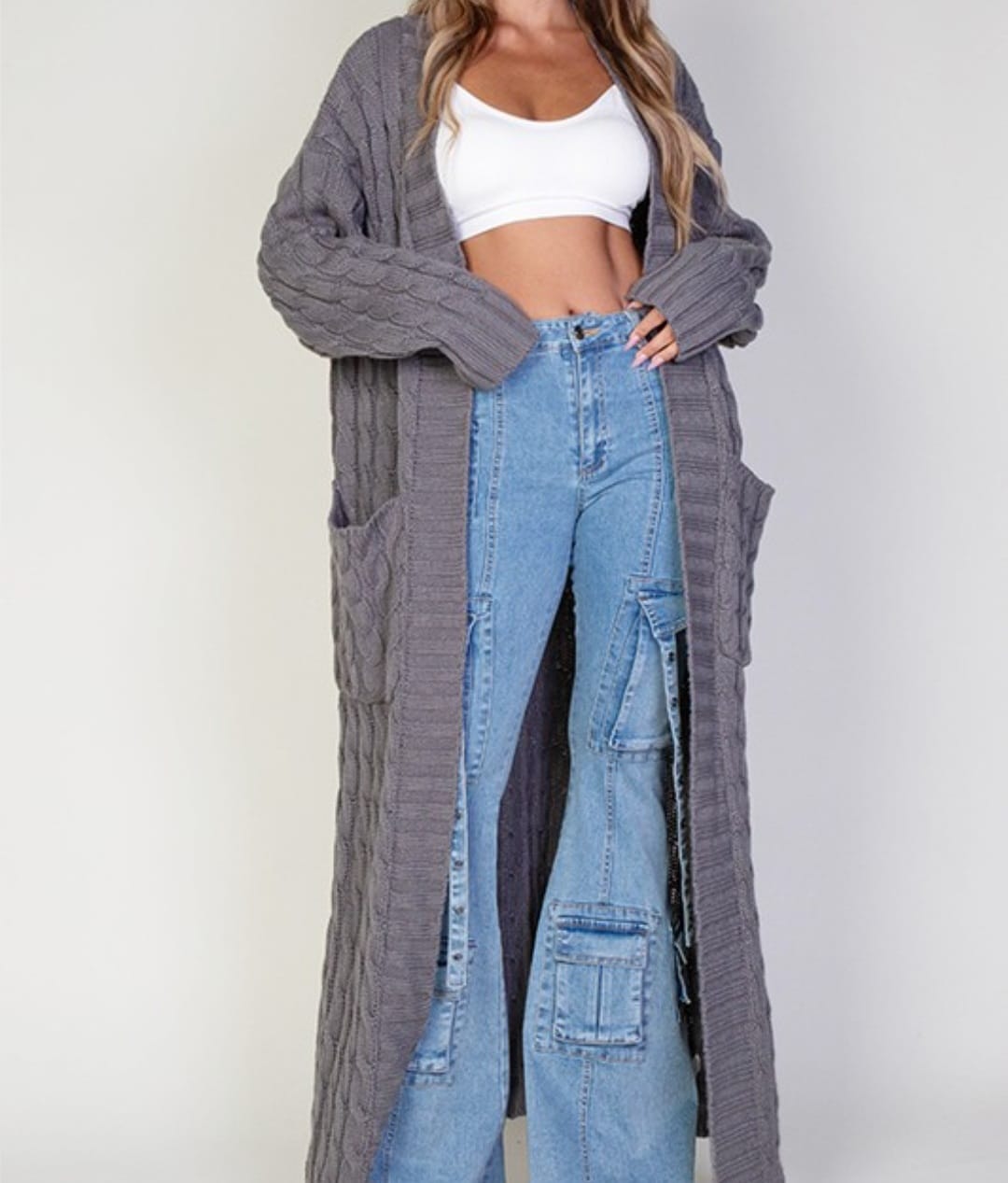 Oversized Knit Cardigan (Several Colors)