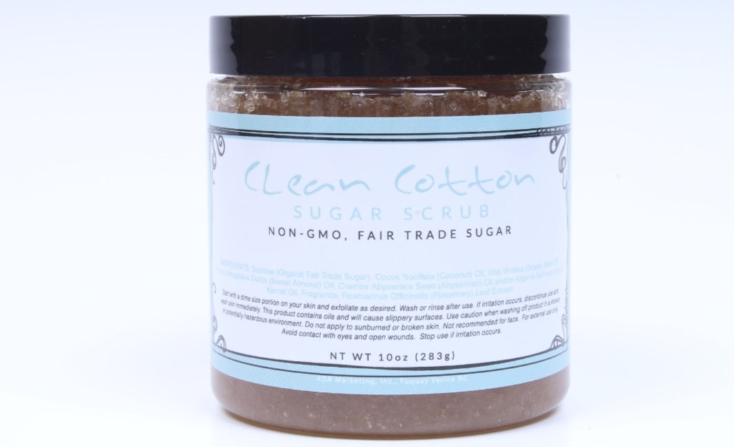 Clean Cotton Sugar Scrub