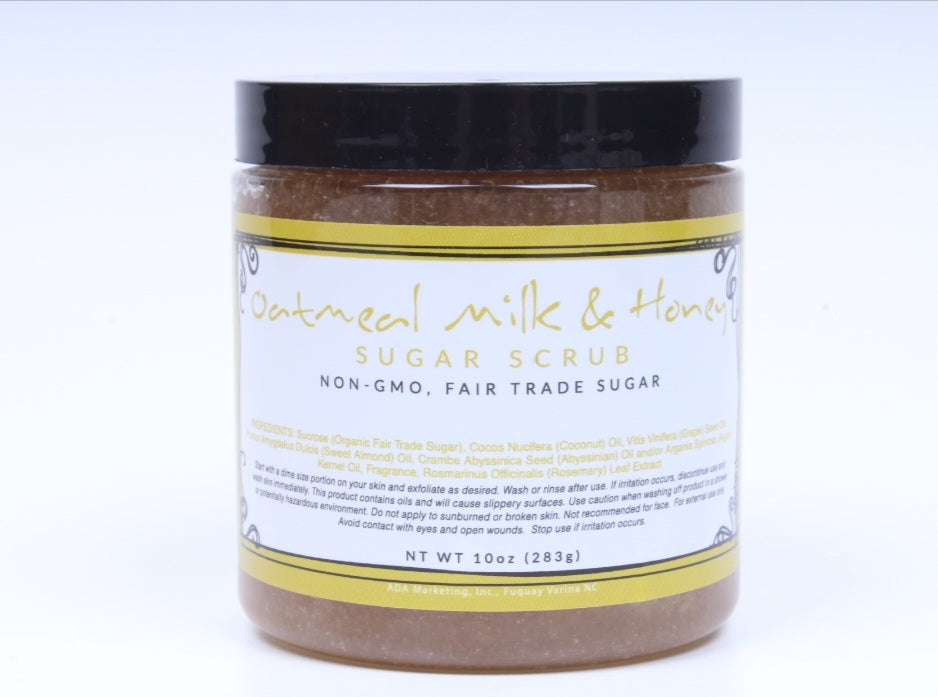 Oatmeal Milk &amp; Honey Sugar Scrub