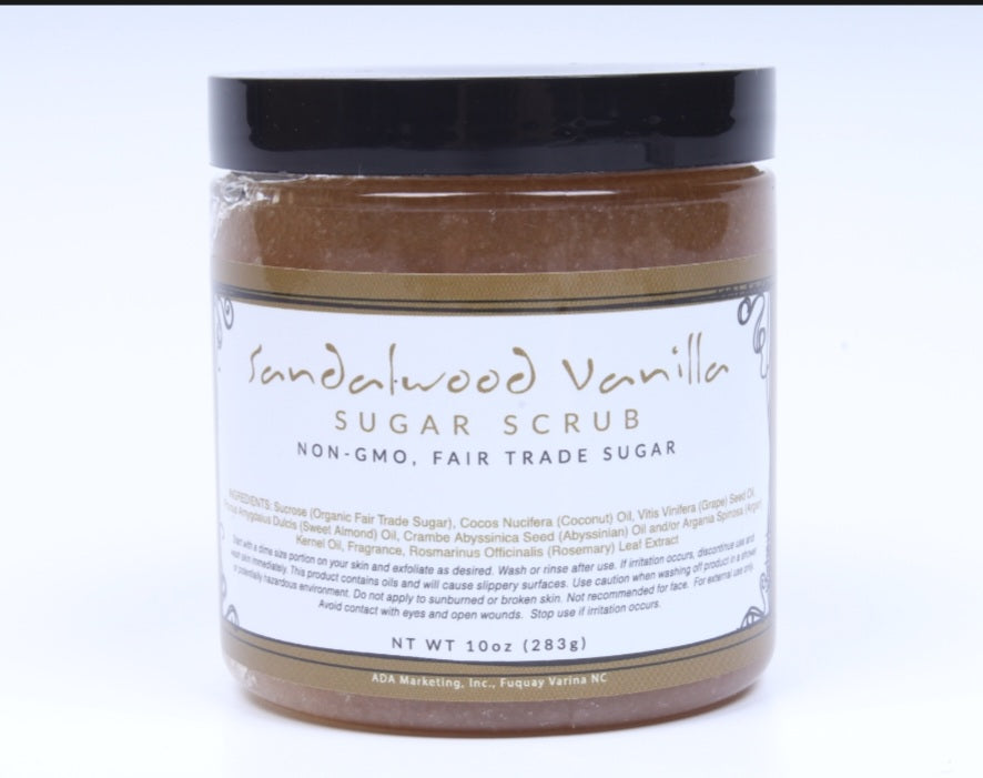 Sandalwood Vanilla Sugar Scrub